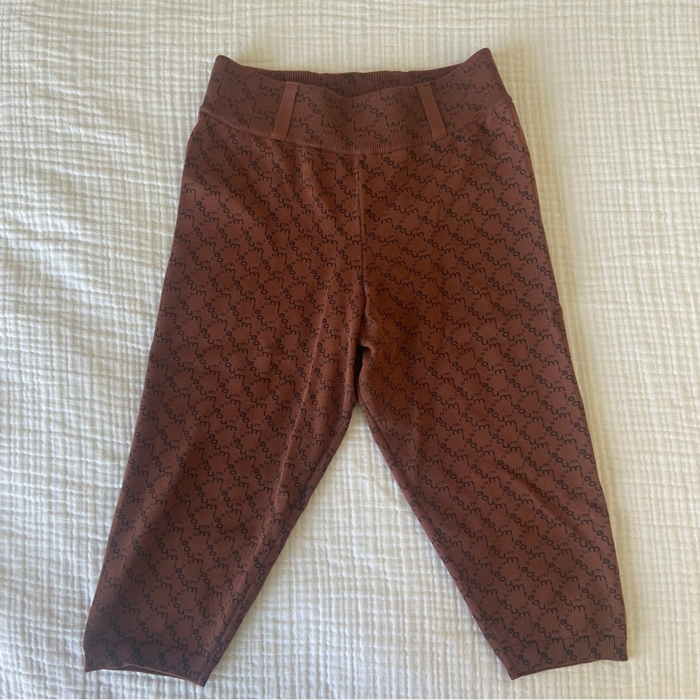 Miaou Harley Capri monogrammed shorts like new